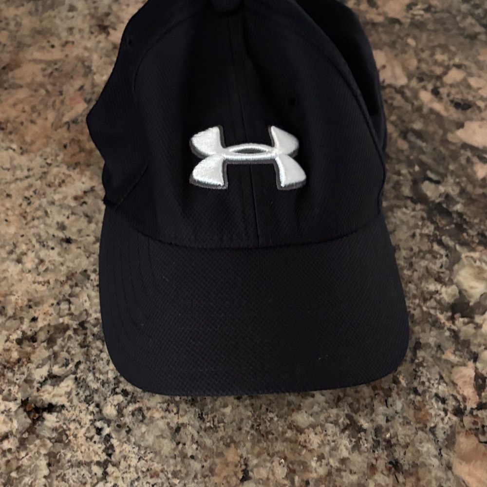 Under Armour Dark Cap with White Logo